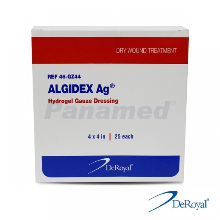 DR Algidex Gauze Pad sold by box of 25s